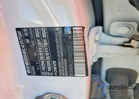 2021 Mercedes-Benz Glb 250 from USA, damaged, VIN W1N4M4GB0MW080853